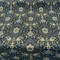 1 Yard Upholstery Damask Fabric Tegal Dark Navy Paisley 35% Polyester Chenille 35% Polyester 30% Cotton 57 Inch Width